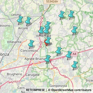 Mappa Via A. Gramsci, 20875 Burago di Molgora MB, Italia (4.03)