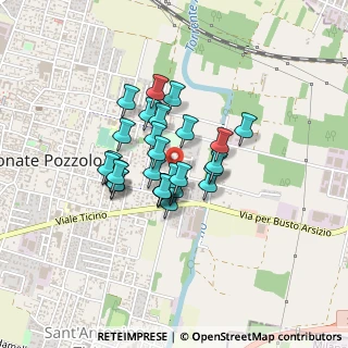 Mappa Via II Giugno, 21015 Lonate Pozzolo VA, Italia (0.28966)