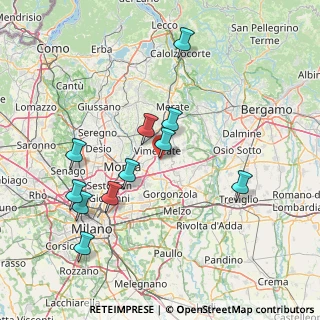 Mappa Piazza Giacomo Matteotti, 20875 Burago di Molgora MB, Italia (15.32636)