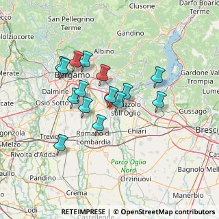 Mappa Via dei Campi, 24050 Palosco BG, Italia (11.64467)