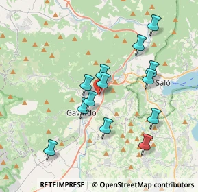 Mappa Via Legnago, 25089 Villanuova Sul Clisi BS, Italia (3.42231)