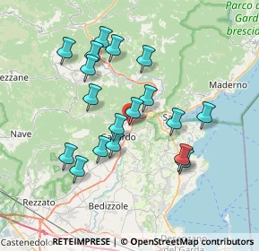 Mappa Via Legnago, 25089 Villanuova Sul Clisi BS, Italia (6.67111)