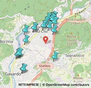 Mappa Via Legnago, 25089 Villanuova Sul Clisi BS, Italia (0.965)