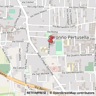 Mappa Via Capo Sile, 4, 21042 Caronno Pertusella, Varese (Lombardia)