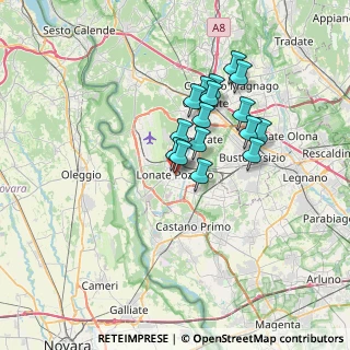 Mappa Via Matteotti, 21010 Lonate Pozzolo VA, Italia (5.47063)