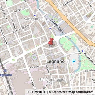 Mappa Via Giuseppe Verdi, 6, 20025 Legnano, Milano (Lombardia)