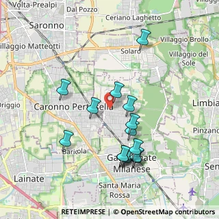Mappa Via Sarca, 20020 Cesate MI, Italia (1.866)