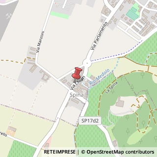 Mappa Via Chiari, 3, 25030 Erbusco, Brescia (Lombardia)