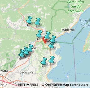 Mappa Via Moriondo, 25087 Salò BS, Italia (6.49143)