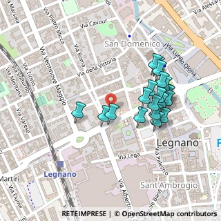 Mappa Centro Commerciale - Bennet, 20025 Legnano MI, Italia (0.2125)