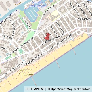 Mappa Viale Santa Margherita,  67, 30021 Caorle, Venezia (Veneto)