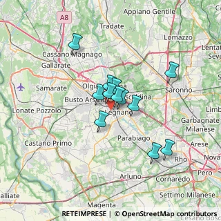 Mappa Via Pola, 20025 Legnano MI, Italia (4.88)