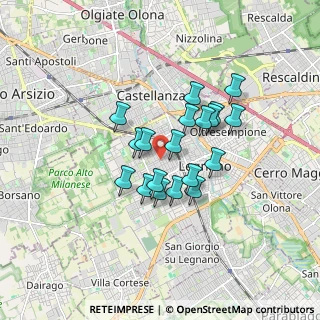 Mappa Via Genova, 20025 Legnano MI, Italia (1.27895)