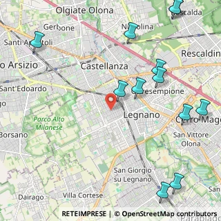 Mappa Via Genova, 20025 Legnano MI, Italia (2.89083)