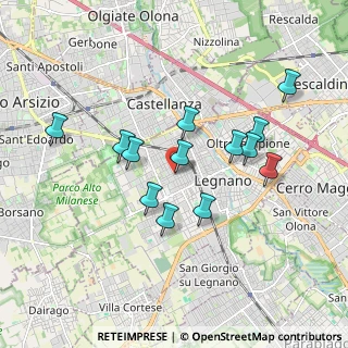 Mappa Via Genova, 20025 Legnano MI, Italia (1.64231)