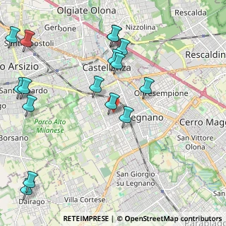 Mappa Via Torino, 20025 Legnano MI, Italia (2.58875)