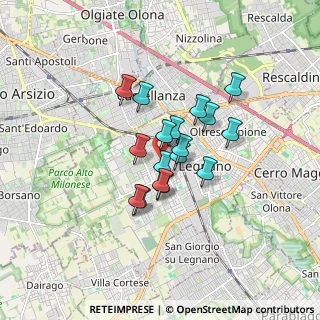 Mappa Via Genova, 20025 Legnano MI, Italia (1.15941)