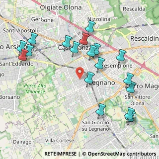 Mappa Via Genova, 20025 Legnano MI, Italia (2.27778)