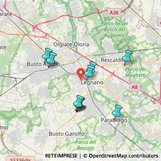 Mappa Via Torino, 20025 Legnano MI, Italia (3.37818)