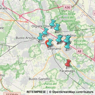 Mappa Via Genova, 20025 Legnano MI, Italia (2.65364)