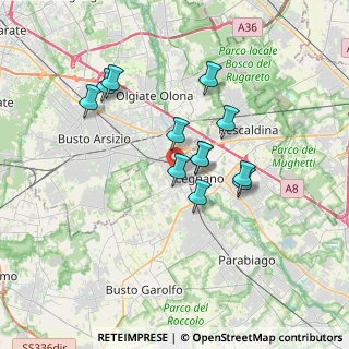 Mappa Via Torino, 20025 Legnano MI, Italia (2.89417)