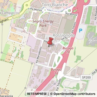 Mappa Via Po, 7, 20871 Vimercate, Monza e Brianza (Lombardia)