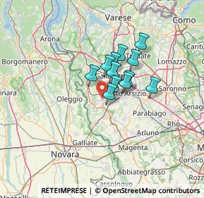 Mappa Via 2 Giugno, 21015 Lonate Pozzolo VA, Italia (8.06333)
