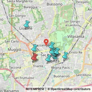 Mappa Via Vincenzo Bellini, 20052 Monza MB, Italia (1.58)