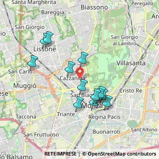 Mappa Via Vincenzo Bellini, 20052 Monza MB, Italia (1.7)