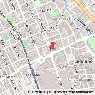 Mappa Piazza Giuseppe Frua, 3, 20025 Legnano, Milano (Lombardia)