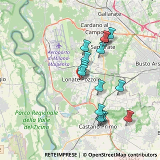 Mappa Piazza Santa Croce, 21015 Lonate Pozzolo VA, Italia (3.485)