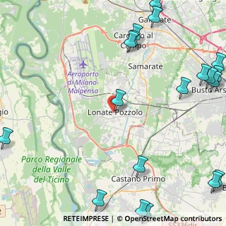 Mappa Piazza Santa Croce, 21015 Lonate Pozzolo VA, Italia (6.987)