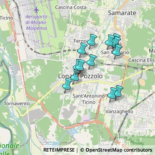 Mappa Piazza Santa Croce, 21015 Lonate Pozzolo VA, Italia (1.50462)