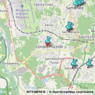 Mappa Piazza Santa Croce, 21015 Lonate Pozzolo VA, Italia (3.2925)