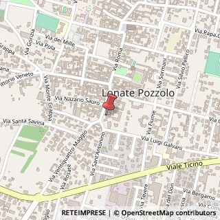 Mappa Piazza Santa Croce, 1, 21015 Lonate Pozzolo, Varese (Lombardia)