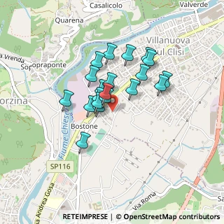 Mappa Via Croce, 25089 Villanuova sul Clisi BS, Italia (0.3185)