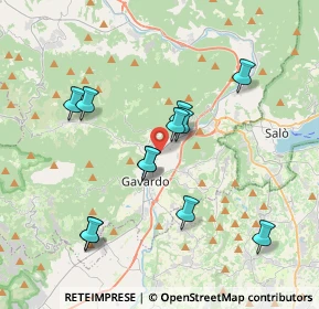 Mappa Via Croce, 25089 Villanuova sul Clisi BS, Italia (3.50417)