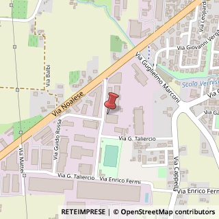 Mappa Via Giuseppe Taliercio, 19, 31059 Zero Branco, Treviso (Veneto)