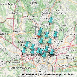 Mappa Vicolo Al Viale, 20814 Varedo MB, Italia (6.79)