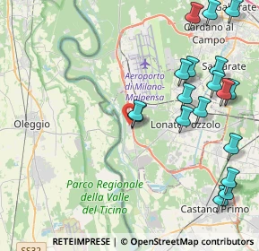 Mappa Via del Gregge, 21015 Sant'Anna , Italia (5.07278)