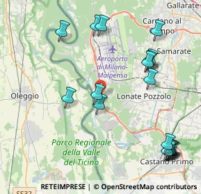 Mappa Via del Gregge, 21015 Sant'Anna , Italia (5.02444)