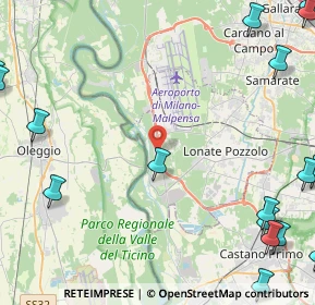 Mappa Via del Gregge, 21015 Sant'Anna , Italia (7.5805)