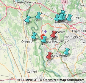 Mappa Via del Gregge, 21015 Sant'Anna , Italia (7.19875)