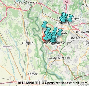 Mappa Via del Gregge, 21015 Sant'Anna , Italia (4.874)