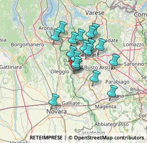 Mappa Via del Gregge, 21015 Sant'Anna , Italia (9.875)