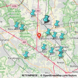 Mappa Via Pasubio, 21040 Origgio VA, Italia (4.24813)