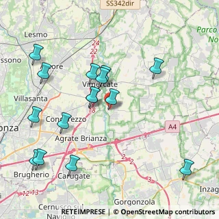 Mappa Largo Crocefisso, 20875 Burago di Molgora MB, Italia (4.4)