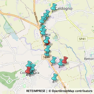 Mappa Via XXV Aprile, 36030 Motta VI, Italia (1.0505)