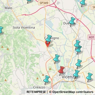 Mappa Via XXV Aprile, 36030 Motta VI, Italia (6.39615)