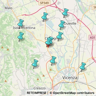 Mappa Via XXV Aprile, 36030 Motta VI, Italia (3.98727)
